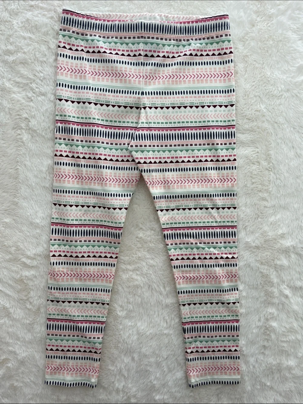 SALE! NWT Cynthia Rowley Light Pink Sleeveless Top w Patterned Leggings Set 5T